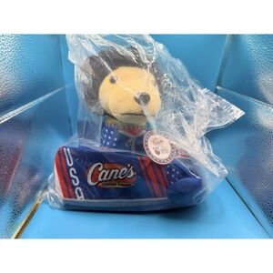 Raising Cane's Team USA Olympics Bobsled Plush Puppy Dog 2026 New Sealed